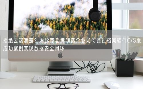 拒绝云端泄露？看这家老牌制造企业如何通过档案软件C/S版成功案例实现数据安全闭环
