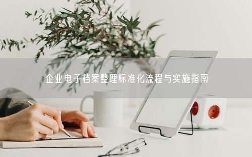 企业电子档案整理标准化流程与实施指南