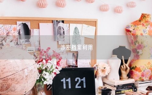 涉密档案利用
