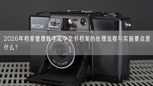 2026年档案管理数字化中文书档案的处理流程与实施要点是什么？