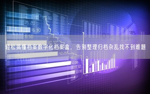 轻松搞懂档案数字化档案盒，告别整理归档杂乱找不到难题