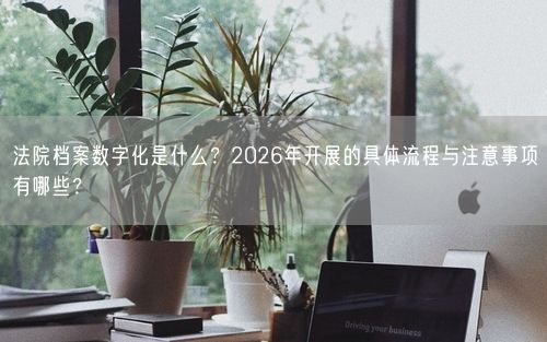 法院档案数字化是什么？2026年开展的具体流程与注意事项有哪些？