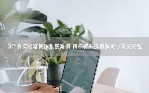 3个真实档案管理系统案例 帮你避开选型踩坑少花冤枉钱