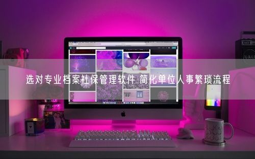 选对专业档案社保管理软件 简化单位人事繁琐流程