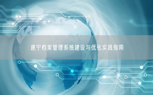 遂宁档案管理系统建设与优化实践指南
