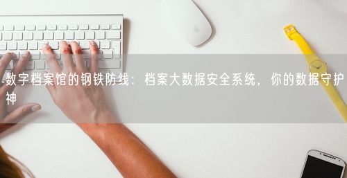 数字档案馆的钢铁防线：档案大数据安全系统，你的数据守护神