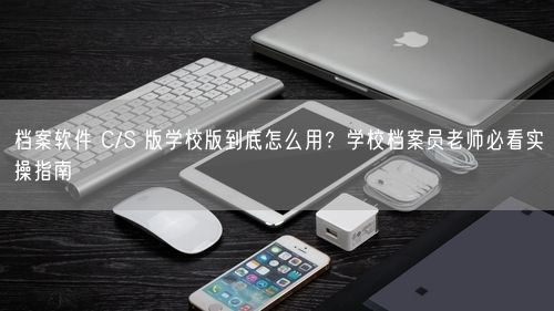 档案软件 C/S 版学校版到底怎么用？学校档案员老师必看实操指南