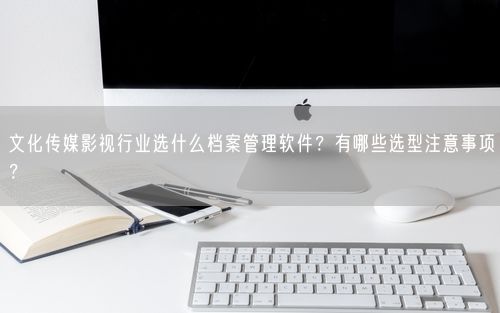 文化传媒影视行业选什么档案管理软件？有哪些选型注意事项？