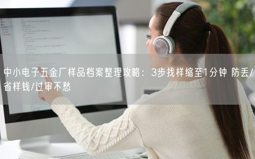中小电子五金厂样品档案整理攻略：3步找样缩至1分钟 防丢/省样钱/过审不愁