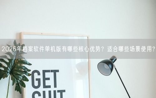 2026年档案软件单机版有哪些核心优势？适合哪些场景使用？