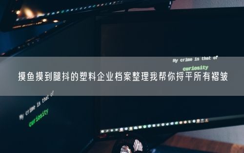 摸鱼摸到腿抖的塑料企业档案整理我帮你捋平所有褶皱