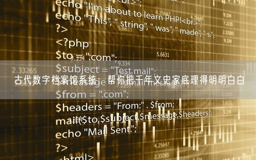 古代数字档案馆系统：帮你把千年文史家底理得明明白白