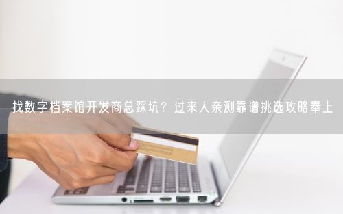 找数字档案馆开发商总踩坑？过来人亲测靠谱挑选攻略奉上