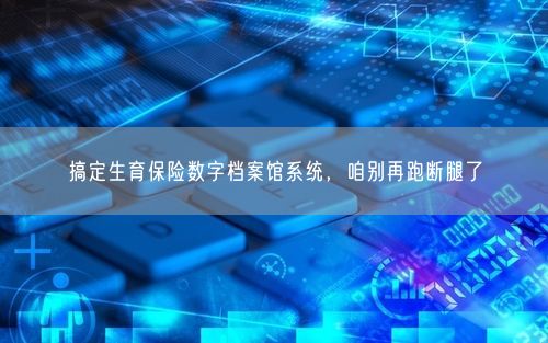 搞定生育保险数字档案馆系统，咱别再跑断腿了