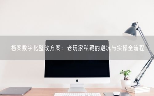档案数字化整改方案：老玩家私藏的避坑与实操全流程