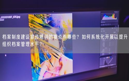 档案制度建设宣传培训的要点有哪些？如何系统化开展以提升组织档案管理水平？