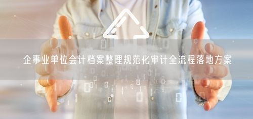 企事业单位会计档案整理规范化审计全流程落地方案