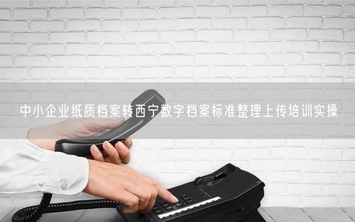 中小企业纸质档案转西宁数字档案标准整理上传培训实操