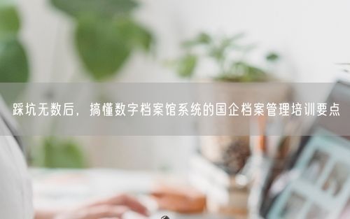 踩坑无数后，搞懂数字档案馆系统的国企档案管理培训要点