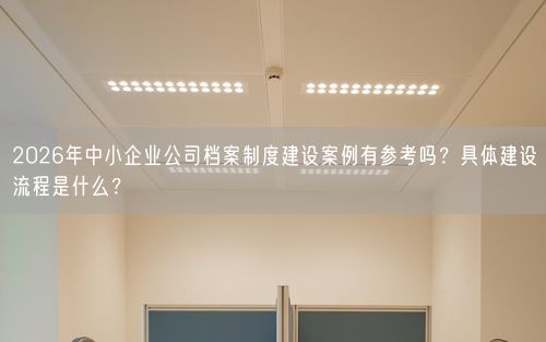 2026年中小企业公司档案制度建设案例有参考吗？具体建设流程是什么？