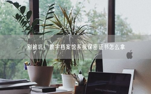 别被坑！数字档案馆系统保密证书怎么拿