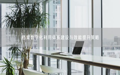 档案数字化利用体系建设与效能提升策略