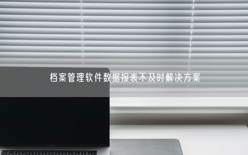 档案管理软件数据报表不及时解决方案