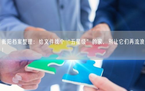 衡阳档案整理：给文件找个“五星级”的家，别让它们再流浪！