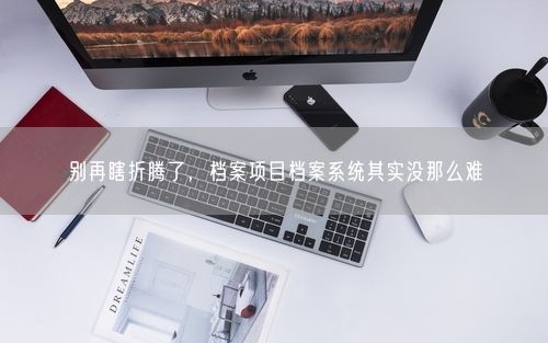 别再瞎折腾了，档案项目档案系统其实没那么难