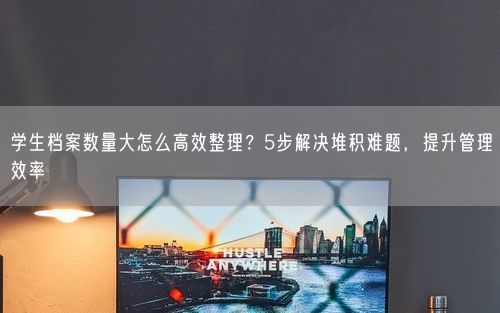 学生档案数量大怎么高效整理？5步解决堆积难题，提升管理效率