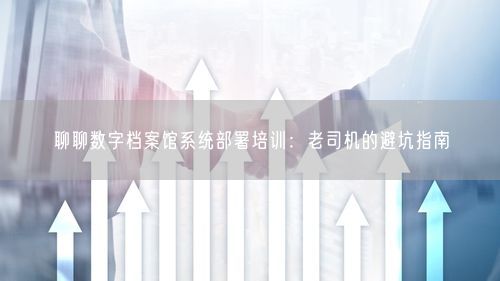 聊聊数字档案馆系统部署培训：老司机的避坑指南