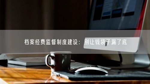 档案经费监督制度建设：别让钱袋子漏了底