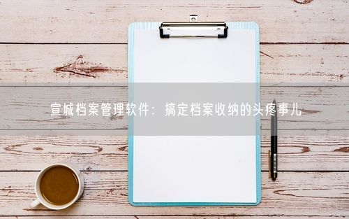 宣城档案管理软件：搞定档案收纳的头疼事儿