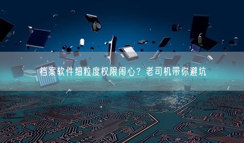档案软件细粒度权限闹心？老司机带你避坑