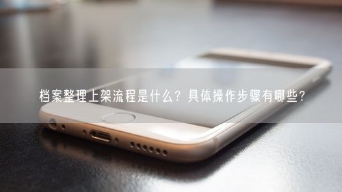 档案整理上架流程是什么？具体操作步骤有哪些？