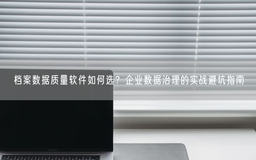 档案数据质量软件如何选？企业数据治理的实战避坑指南