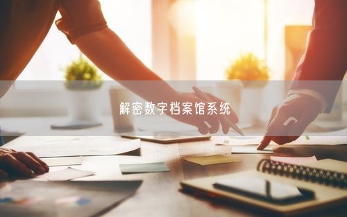 解密数字档案馆系统