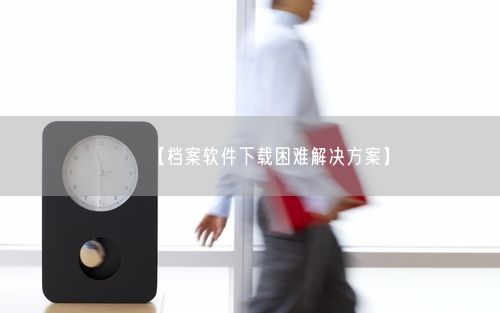 【档案软件下载困难解决方案】
