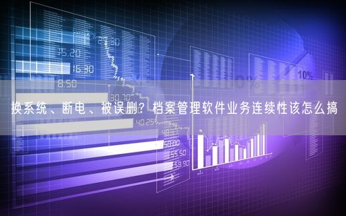 换系统、断电、被误删？档案管理软件业务连续性该怎么搞