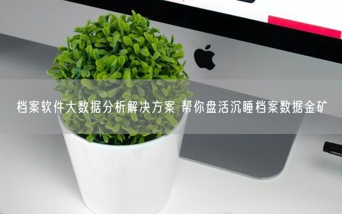 档案软件大数据分析解决方案 帮你盘活沉睡档案数据金矿