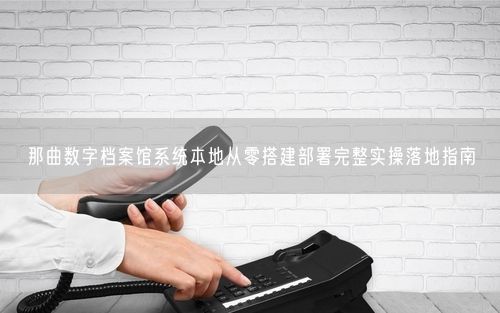 那曲数字档案馆系统本地从零搭建部署完整实操落地指南