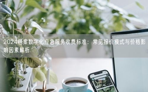 2024档案数字化应急服务收费标准：常见报价模式与价格影响因素解析