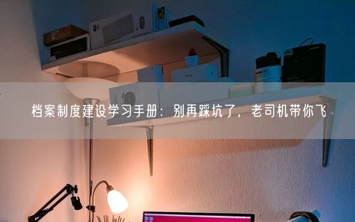 档案制度建设学习手册：别再踩坑了，老司机带你飞