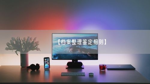 【档案整理鉴定细则】