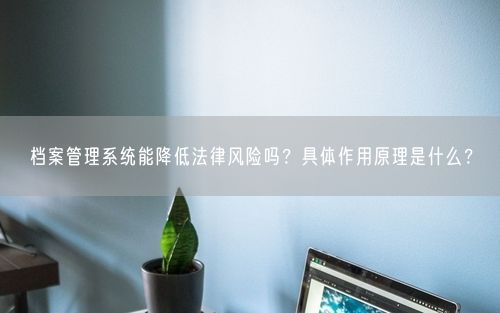档案管理系统能降低法律风险吗？具体作用原理是什么？