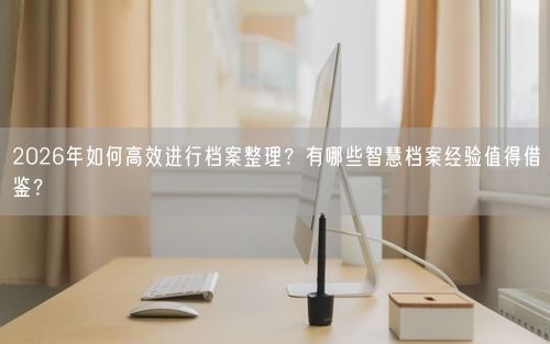 2026年如何高效进行档案整理？有哪些智慧档案经验值得借鉴？