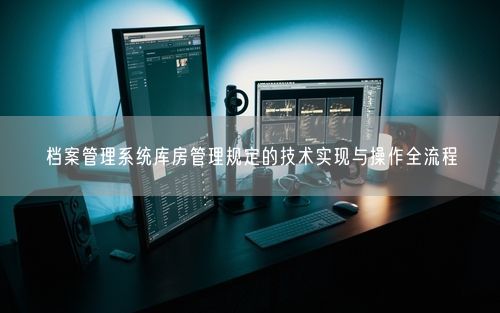 档案管理系统库房管理规定的技术实现与操作全流程