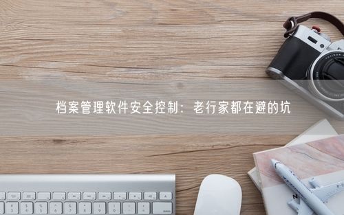 档案管理软件安全控制：老行家都在避的坑
