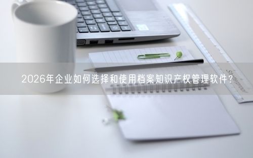 2026年企业如何选择和使用档案知识产权管理软件？