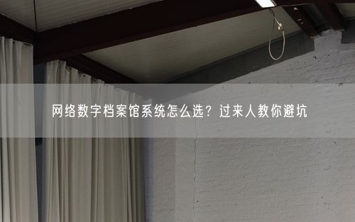 网络数字档案馆系统怎么选？过来人教你避坑